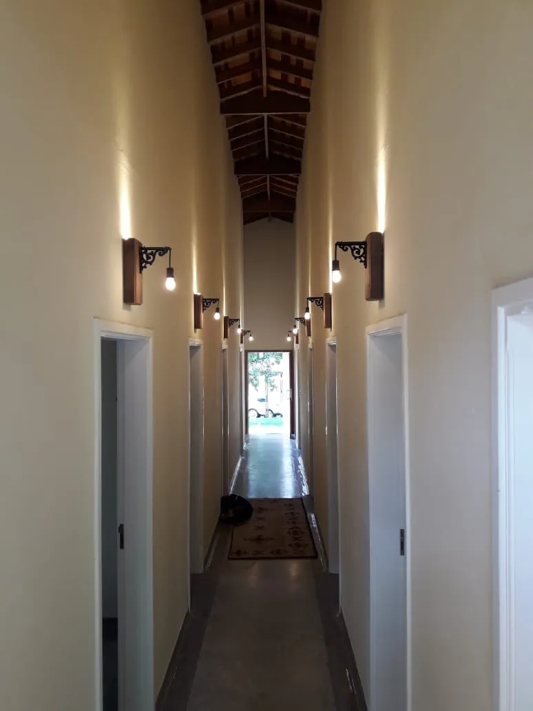 Espaço de hospedagem da chácara em São Carlos